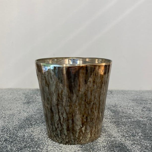 Dome Deco Theelichthouder goud marmer