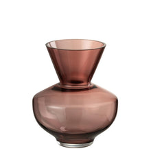 Afbeelding in Gallery-weergave laden, J-Line Vaas zoe bordeaux
