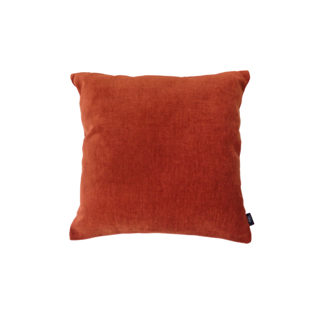 Peggy Kussen Nadia oranje velour