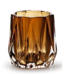 Menza T-light Bourbon Brown Small