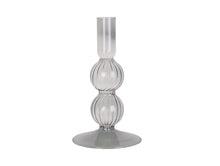 Afbeelding in Gallery-weergave laden, Present Time Kandelaar Swirl Bubbles zwart
