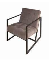 Afbeelding in Gallery-weergave laden, Dome Deco Fauteuil Milo grijs
