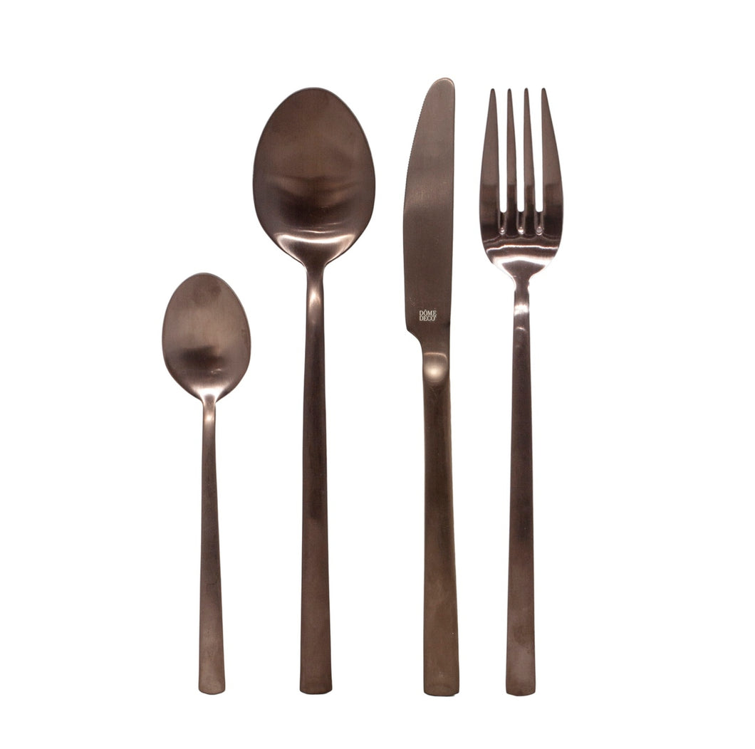 Dome Deco Zeno bestek chocolate